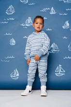 Load image into Gallery viewer, vintage hoodies - tidepool stripes