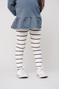 leggings - fudge stripe