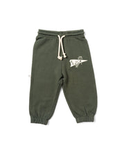 Load image into Gallery viewer, vintage sweatpants - go mustangs heritage green