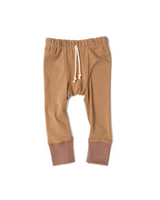 Load image into Gallery viewer, rib knit pant - kraft - milk chocolate