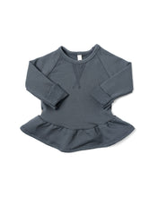 Load image into Gallery viewer, peplum crew - space blue