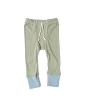 Load image into Gallery viewer, rib knit pant - willow - dusty blue