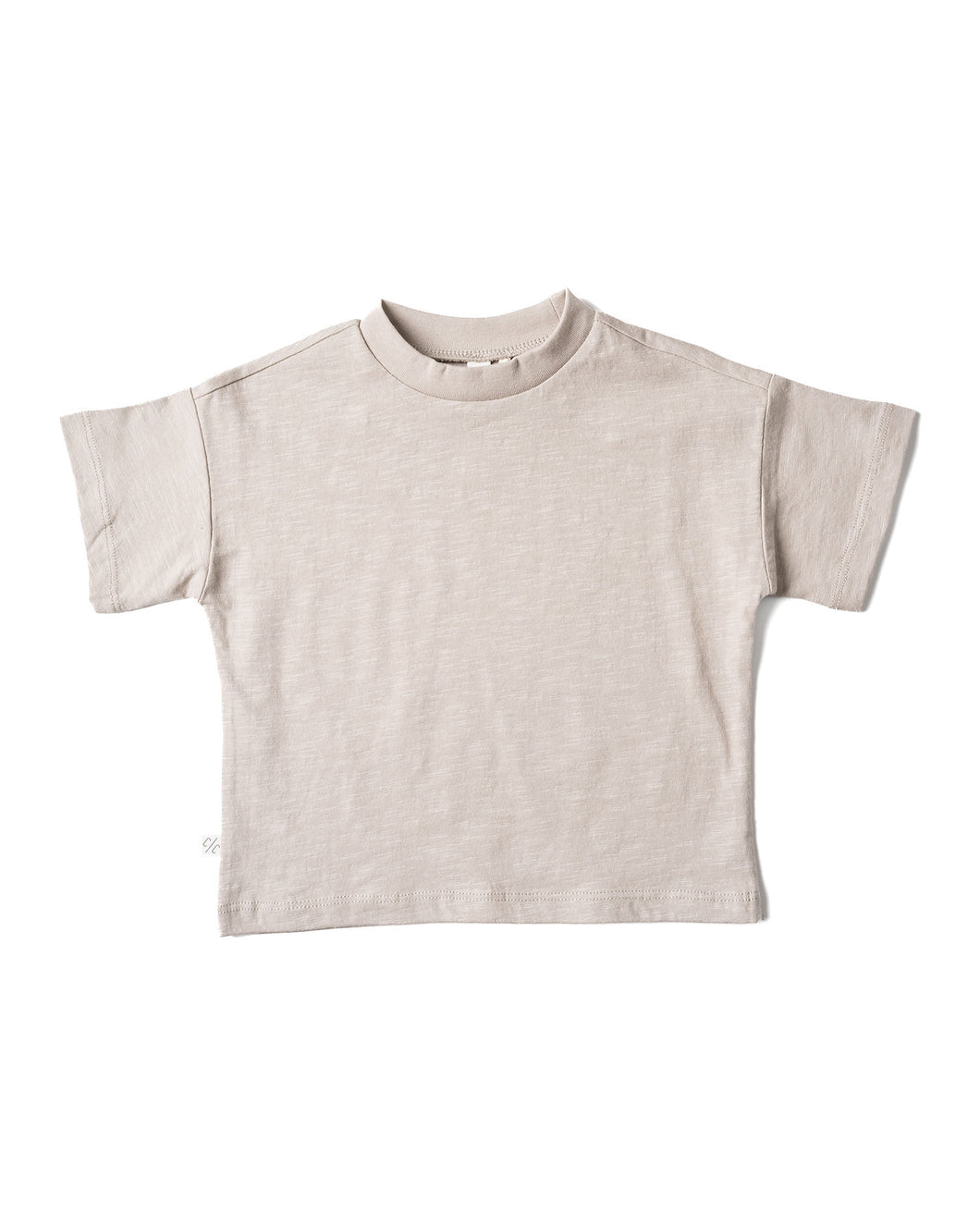 boxy tee - stone