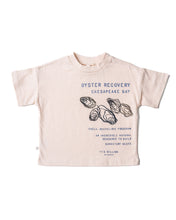 Load image into Gallery viewer, boxy tee - oyster recovery on dune