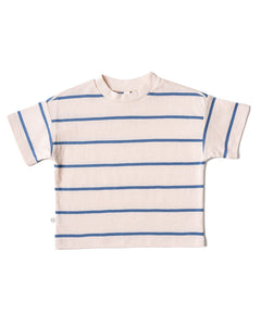 boxy tee - breton stripe