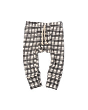 Load image into Gallery viewer, rib knit pant - painted plaid