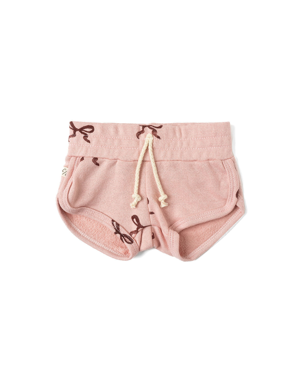 track shorts - classic bows