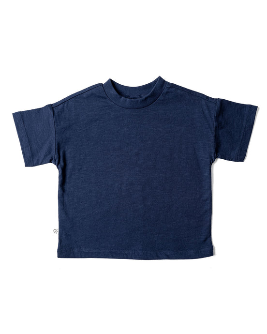 boxy tee - league blue