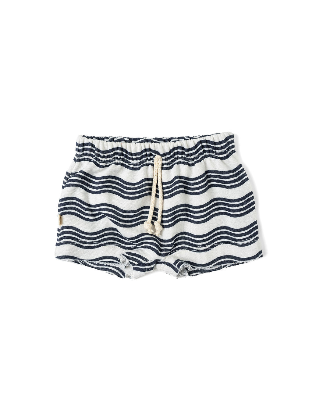 boy shorts - wavy lines