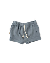 Load image into Gallery viewer, boy shorts - bolts on mineral blue