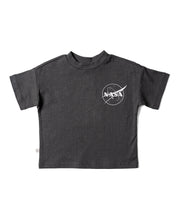 Load image into Gallery viewer, boxy tee - NASA on carbon