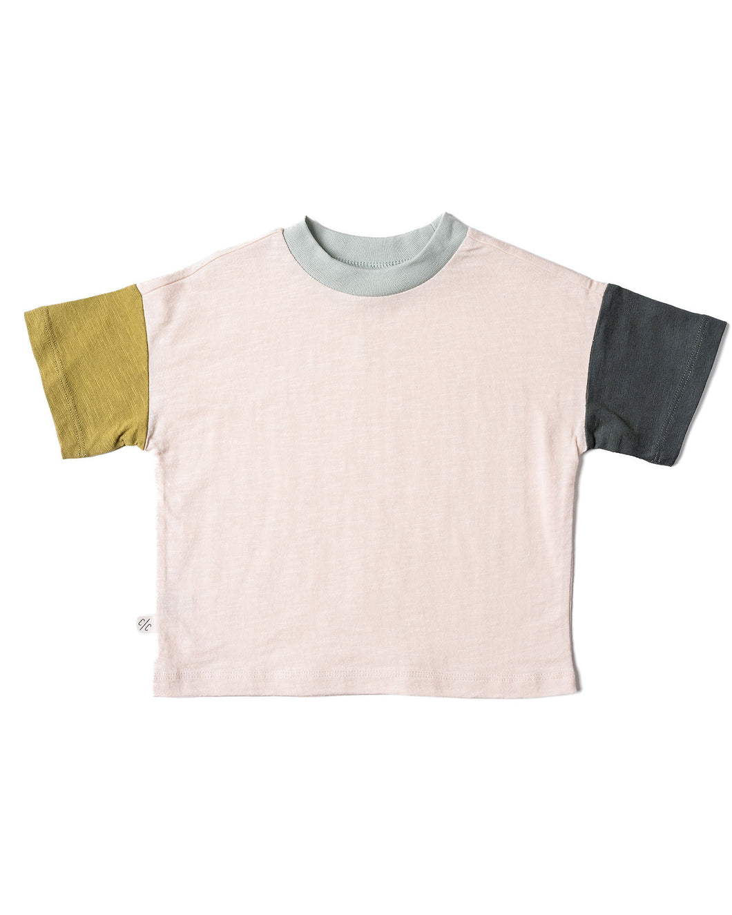 boxy tee - natural heritage moss