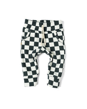 Load image into Gallery viewer, original jogger - jade checkerboard