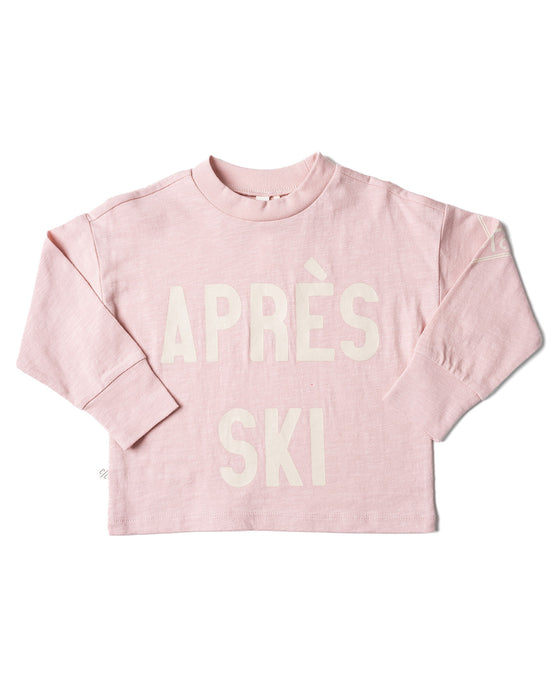 boxy long sleeve tee - apres ski - panoramic