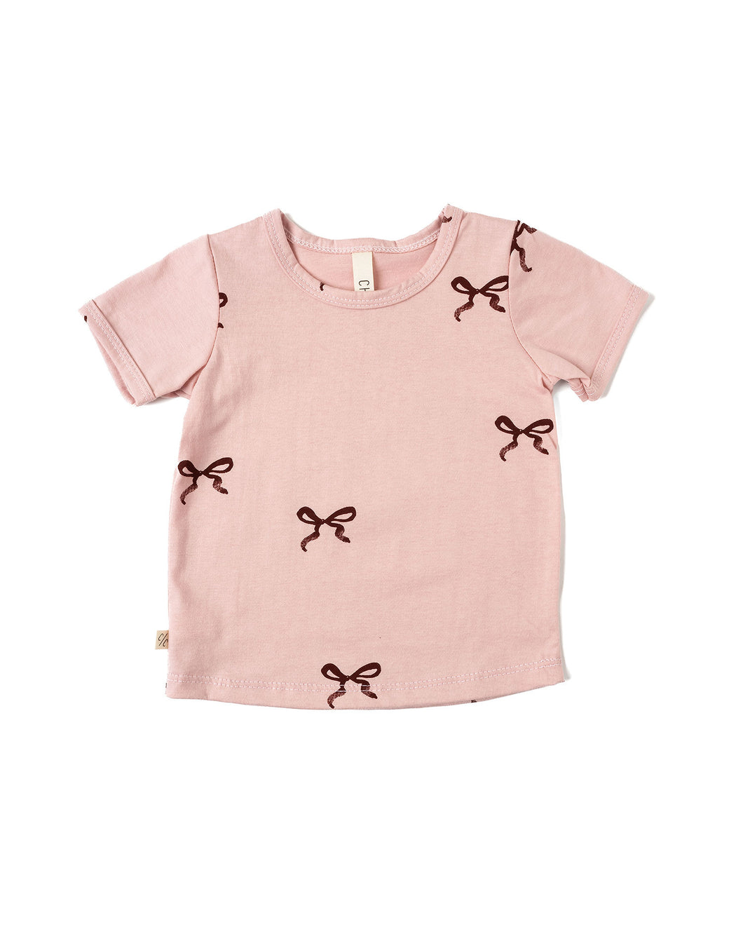 ringer tee  - classic bows