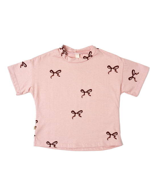 boxy tee - classic bows
