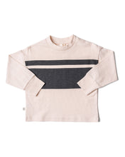 Load image into Gallery viewer, boxy long sleeve tee - duo stripe