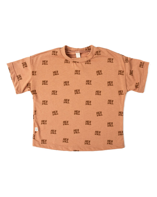 boxy tee - hey yall