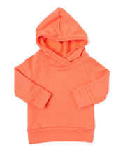 Load image into Gallery viewer, trademark raglan hoodie - living coral