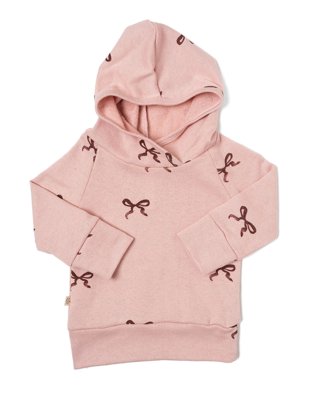 trademark raglan hoodie - classic bows