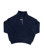 Load image into Gallery viewer, quarter zip pullover - league blue