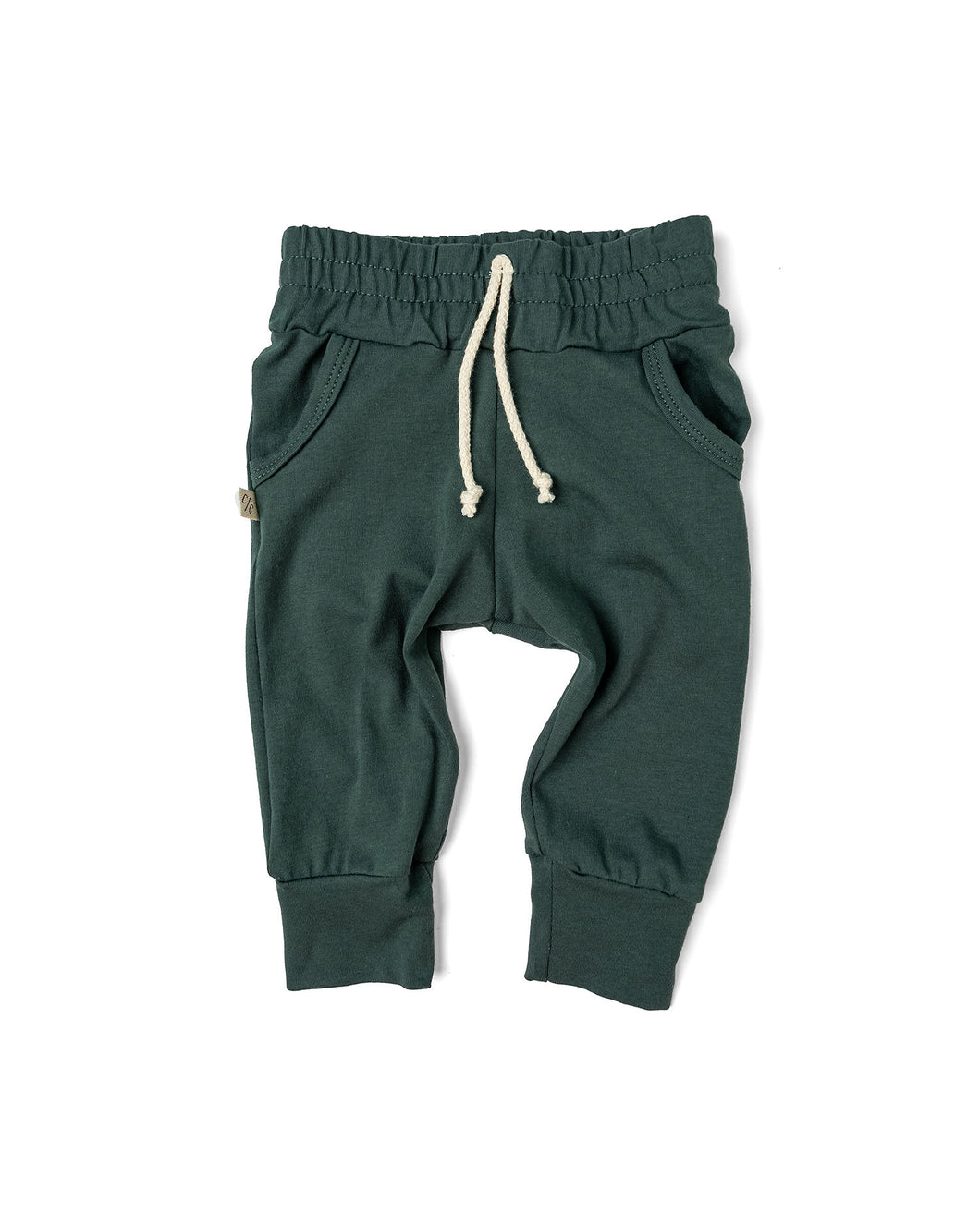 jersey jogger - hunter green