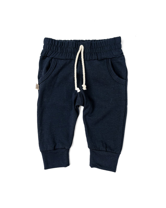 jersey jogger - navy