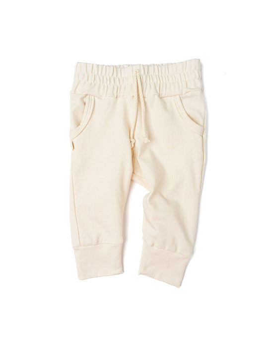 jersey jogger - natural