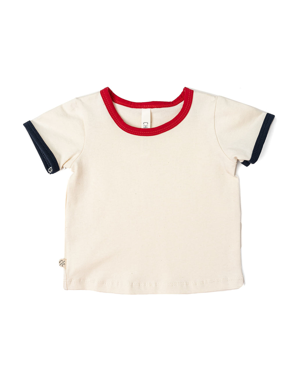 ringer tee - natural