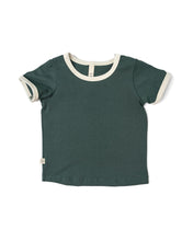 Load image into Gallery viewer, ringer tee - hunter green