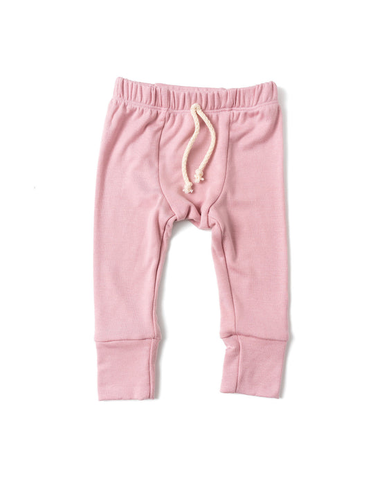 rib knit pant - frosting