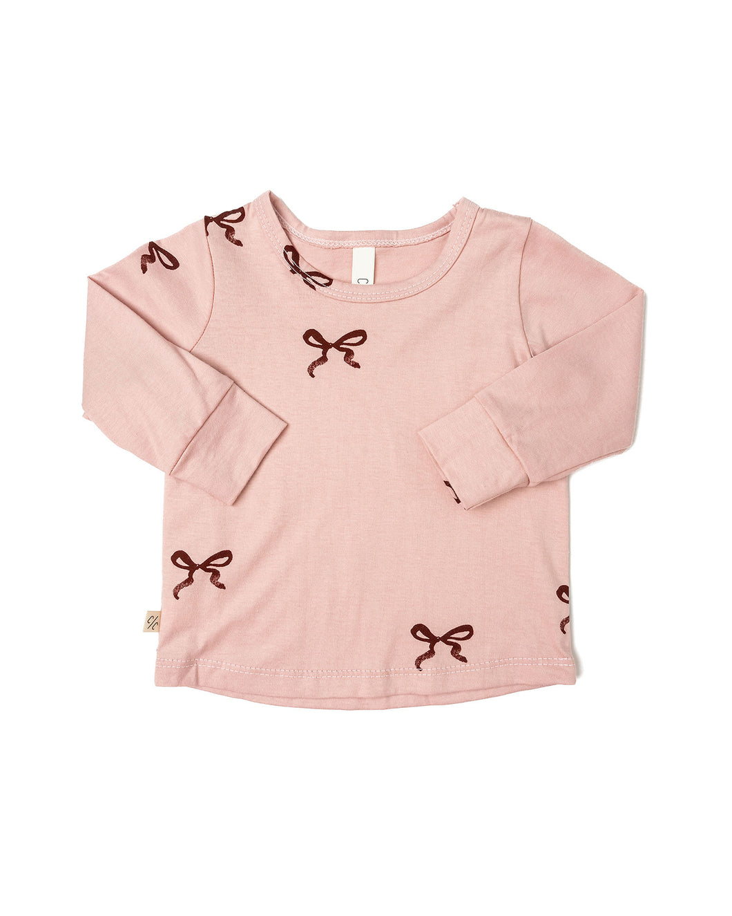 long sleeve tee - classic bows
