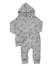 Load image into Gallery viewer, rib knit hoodie set - all over smile