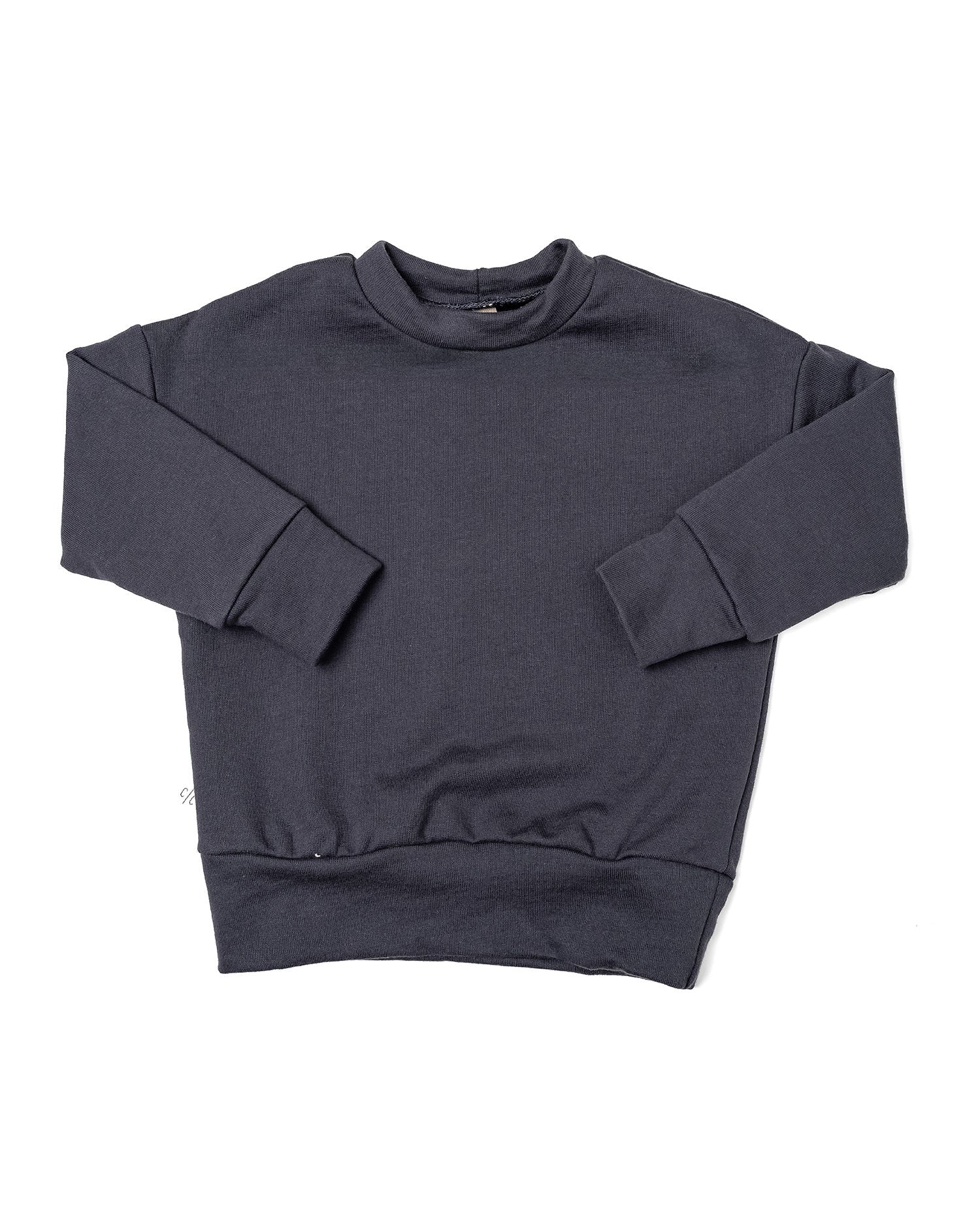 boxy sweatshirt - wisteria gray