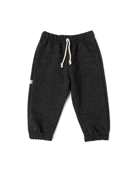 vintage sweatpant - granite - fleece terry