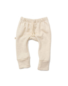 gusset pants - cream