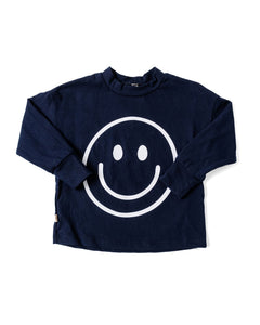 boxy long sleeve tee - smile on sailor