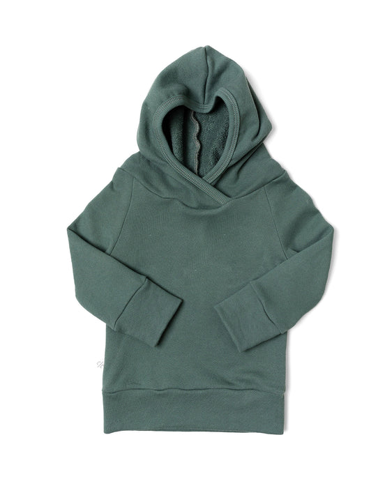 trademark raglan hoodie - golf green