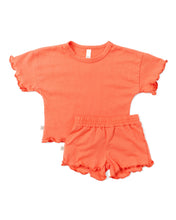 Load image into Gallery viewer, ruffle set - living coral