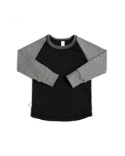 Load image into Gallery viewer, rib knit long sleeve tee - shade - heather gray