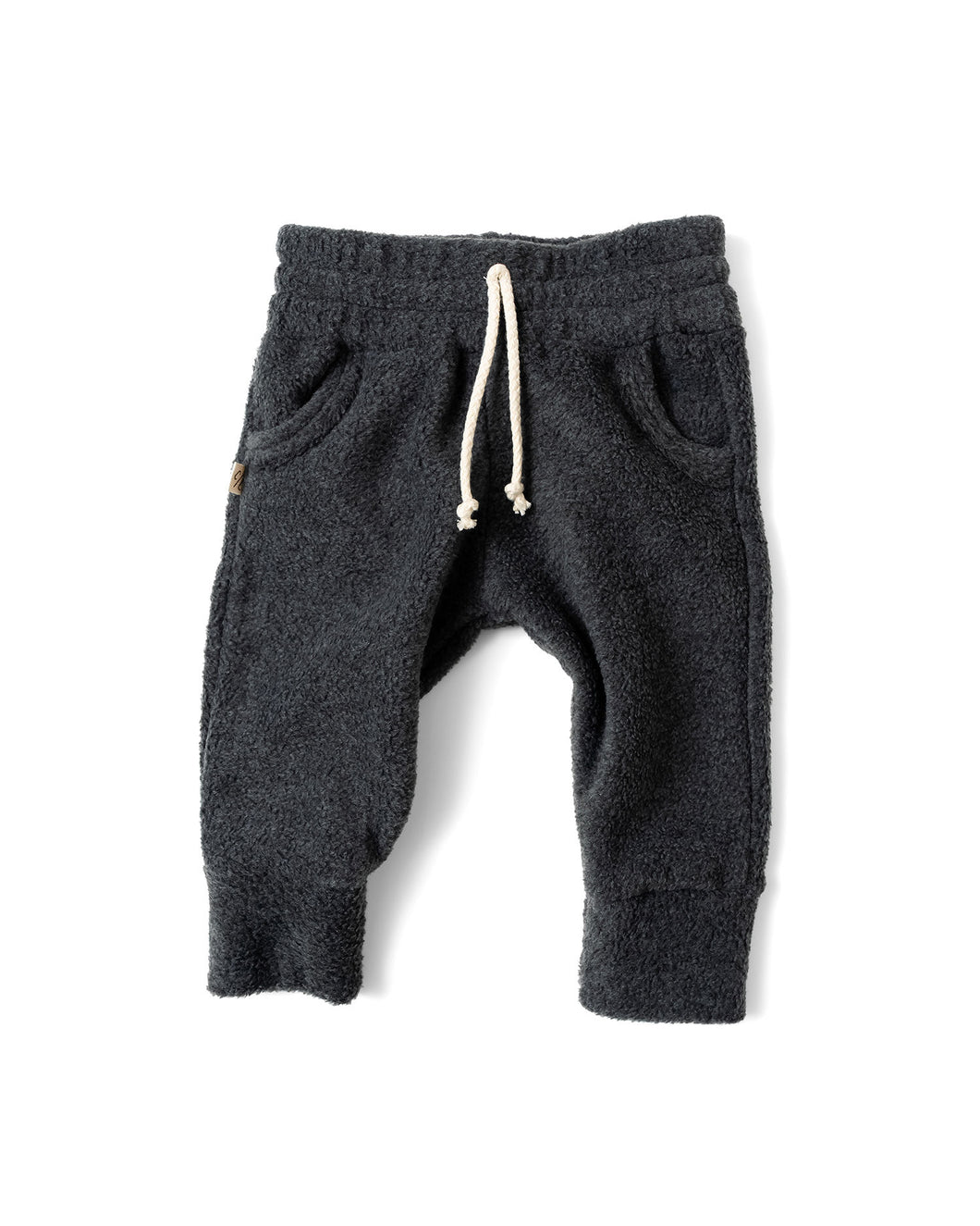 original jogger - granite - polar fleece