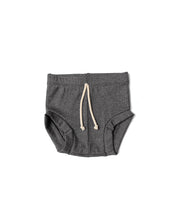 Load image into Gallery viewer, rib knit bloomers - iron gray
