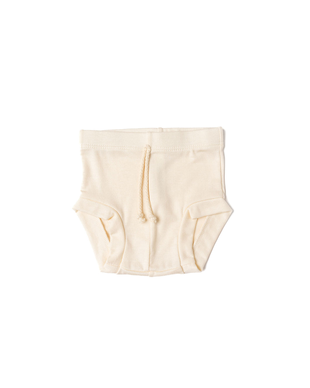 rib knit bloomers - natural