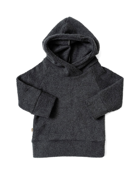 trademark raglan hoodie - granite - polar fleece