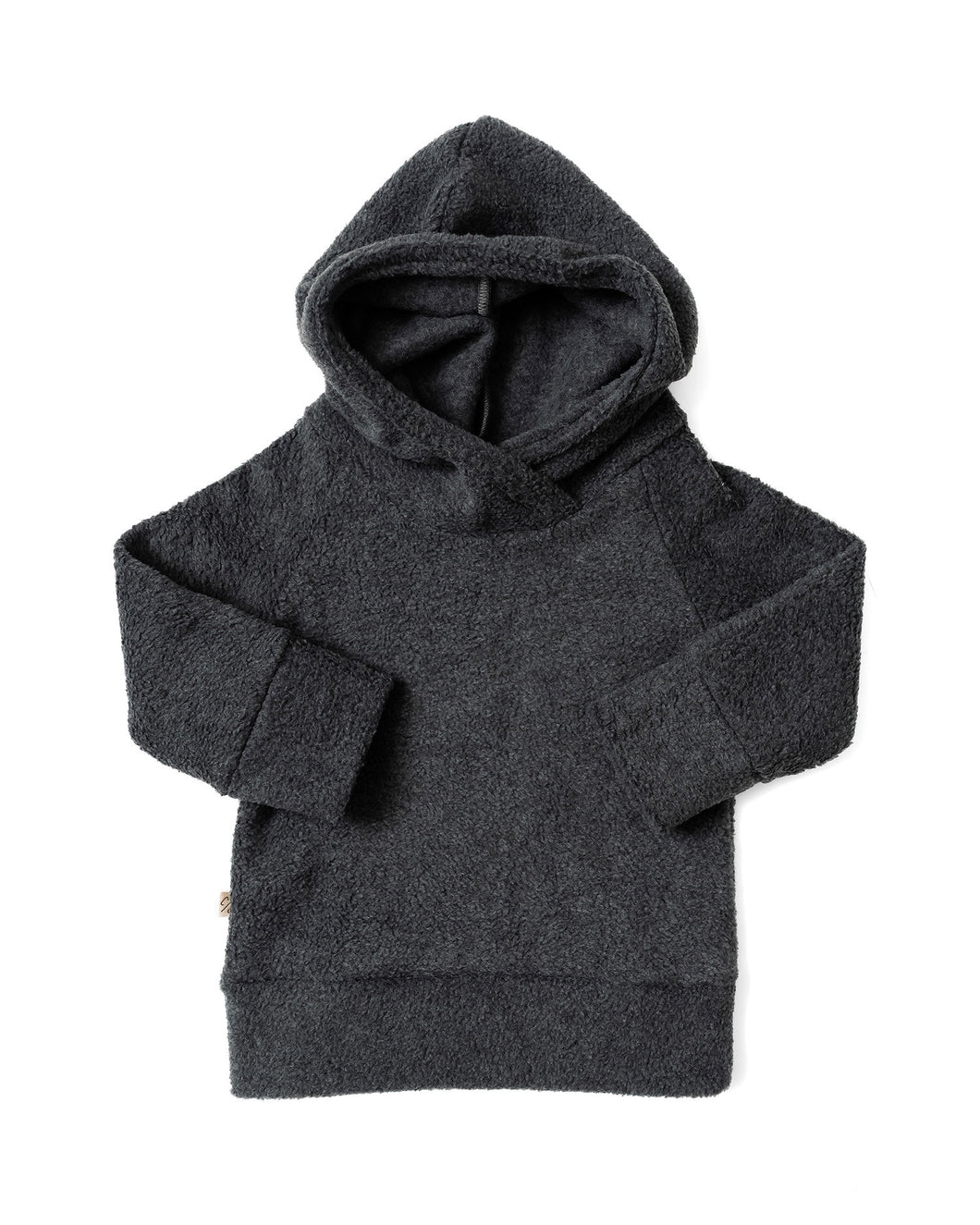 trademark raglan hoodie - granite - polar fleece