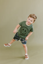 Load image into Gallery viewer, boy shorts - black camo