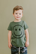 Load image into Gallery viewer, basic tee - smile on heather thyme