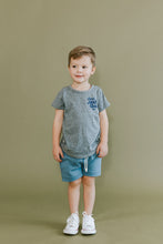 Load image into Gallery viewer, basic tee - childhoods athletic club on heather gray