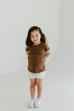 Load image into Gallery viewer, basic tee - cowboy on mocha