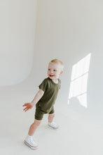 Load image into Gallery viewer, rib knit shorts - fraser fir